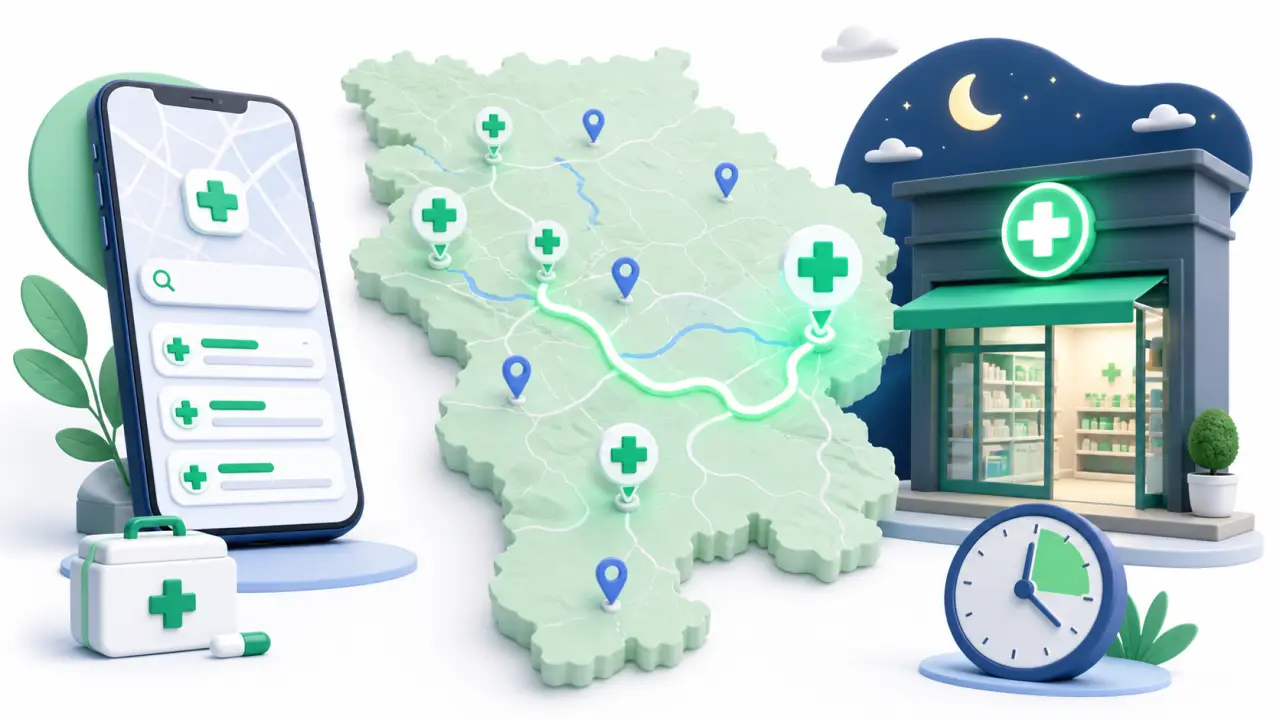 Illustration d'une recherche de pharmacie de garde en Seine-et-Marne