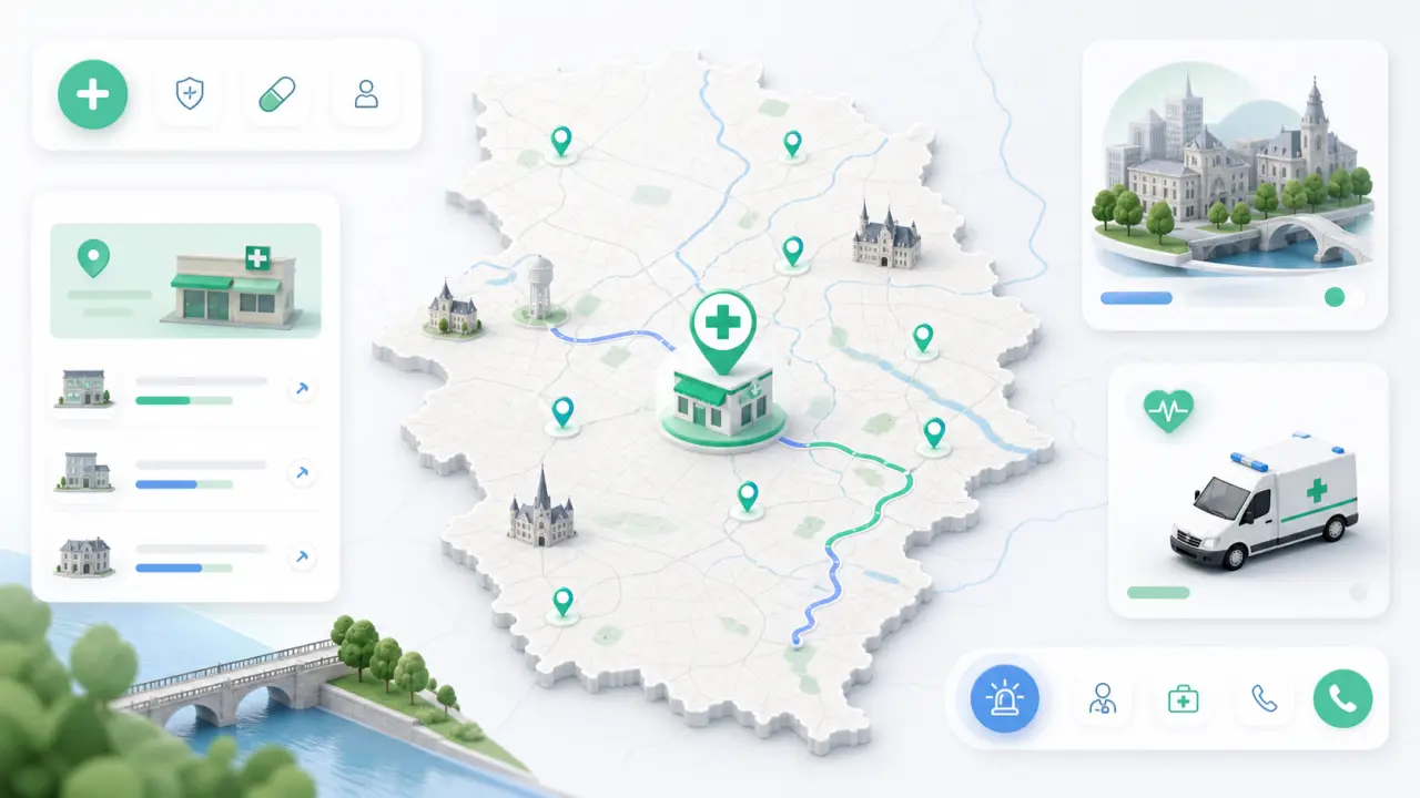 Illustration d'une pharmacie de garde en Seine-et-Marne