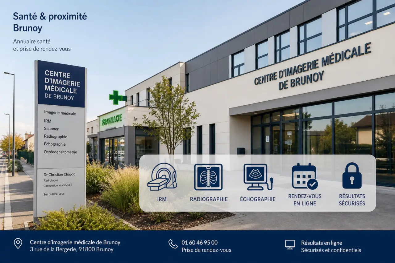 Centre d’imagerie médicale de Brunoy : adresses, examens, rendez-vous et résultats avec le Dr Christian Chapot